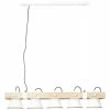 Brandneu 🤩 Decken- & Hängeleuchten Brilliant Pendelleuchte, 5-flammig Plow 115x95x20 Cm In Weiß/holz Hell Günstig Kaufen ⌛