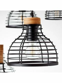 Schlussverkauf 👍 Decken- & Hängeleuchten Brilliant Pendelleuchte, 6-flammig Avia 140x95x35 Cm In Schwarz/holz Günstig Kaufen 🎉 -brilliant Verkäufe brilliant pendelleuchte 6 flammig avia 140x95x35 cm in schwarz holz 5