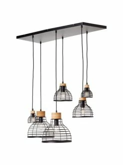 Schlussverkauf 👍 Decken- & Hängeleuchten Brilliant Pendelleuchte, 6-flammig Avia 140x95x35 Cm In Schwarz/holz Günstig Kaufen 🎉 -brilliant Verkäufe brilliant pendelleuchte 6 flammig avia 140x95x35 cm in schwarz holz 6