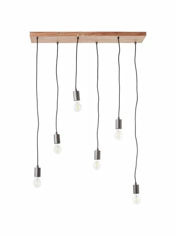 Top 10 🥰 Decken- & Hängeleuchten Brilliant Pendelleuchte, 6-flammig Rustik 125x80x25 Cm In Schwarz/holzfarbend Günstig Kaufen ❤️ 2 Top 10 🥰 Decken- & Hängeleuchten Brilliant Pendelleuchte, 6-flammig Rustik 125x80x25 Cm In Schwarz/holzfarbend Günstig Kaufen ❤️ – Bild 2