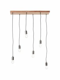 Top 10 🥰 Decken- & Hängeleuchten Brilliant Pendelleuchte, 6-flammig Rustik 125x80x25 Cm In Schwarz/holzfarbend Günstig Kaufen ❤️