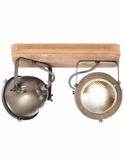 Rabatt 😍 Decken- & Hängeleuchten Brilliant Spotbalken, 2-flammig Carmen Wood 18x27x11,5 Cm In Burned Steel/holz Günstig Kaufen 🌟 -brilliant Verkäufe brilliant spotbalken 2 flammig carmen wood 18x27x11 5 cm in burned steel holz 2