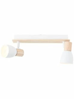 Am billigsten 🔥 Decken- & Hängeleuchten Brilliant Spotbalken, 2-flammig Daintree 16,5x36,5x7 Cm In Weiß/natur Günstig Kaufen 💯 -brilliant Verkäufe brilliant spotbalken 2 flammig daintree 16 5x36 5x7 cm in weiss natur 4