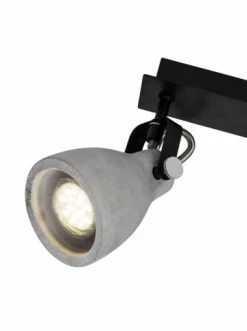 Am billigsten 🎉 Wandleuchten Brilliant Spotbalken, 2-flammig Thanos 20x36x17 Cm In Schwarz Matt/zement Grau Günstig Kaufen 🧨 -brilliant Verkäufe brilliant spotbalken 2 flammig thanos 20x36x17 cm in schwarz matt zement grau 2