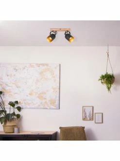 Beste Bewertungen von 🛒 Decken- & Hängeleuchten Brilliant Spotbalken, 2-flammig Tronte 17,5x37,5x8 Cm In Gold/schwarz/holz Günstig Kaufen 👍 -brilliant Verkäufe brilliant spotbalken 2 flammig tronte 17 5x37 5x8 cm in gold schwarz holz 2