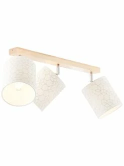Beste Bewertungen von 😀 Decken- & Hängeleuchten Brilliant Spotbalken, 3-flammig Galance 24x82x35 Cm In Holz Hell/weiß Günstig Kaufen 💯 -brilliant Verkäufe brilliant spotbalken 3 flammig galance 24x82x35 cm in holz hell weiss 3