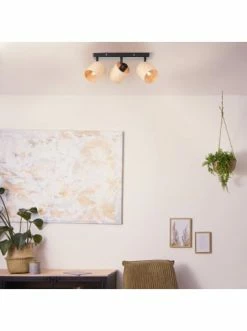 Am billigsten ❤️ Decken- & Hängeleuchten Brilliant Spotbalken, 3-flammig Raffy 18x14,5x40,5 Cm In Natur/schwarz Günstig Kaufen ✨ -brilliant Verkäufe brilliant spotbalken 3 flammig raffy 18x14 5x40 5 cm in natur schwarz 2