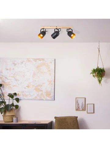 Am billigsten 😀 Decken- & Hängeleuchten Brilliant Spotbalken, 3-flammig Tronte 17,5x57,5x8 Cm In Gold/schwarz/holz Günstig Kaufen 🔔 3 Am billigsten 😀 Decken- & Hängeleuchten Brilliant Spotbalken, 3-flammig Tronte 17,5x57,5x8 Cm In Gold/schwarz/holz Günstig Kaufen 🔔 – Bild 3