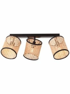 Bestes Angebot 🔔 Decken- & Hängeleuchten Brilliant Spotbalken, 3-flammig Wiley 22x52,5x16 Cm In Holz Hell/schwarz Günstig Kaufen 👏