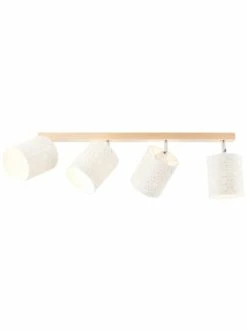 Billig 🛒 Decken- & Hängeleuchten Brilliant Spotbalken, 4-flammig Galance 24x102x35 Cm In Holz Hell/weiß Günstig Kaufen 👍 -brilliant Verkäufe brilliant spotbalken 4 flammig galance 24x102x35 cm in holz hell weiss 4