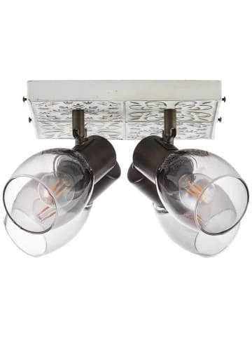 Brandneu 😀 Wandleuchten Brilliant Spotplatte, 4-flammig Tolosa 20x30x30 Cm In Creme/rauchglas Günstig Kaufen ❤️ 2 Brandneu 😀 Wandleuchten Brilliant Spotplatte, 4-flammig Tolosa 20x30x30 Cm In Creme/rauchglas Günstig Kaufen ❤️ – Bild 2