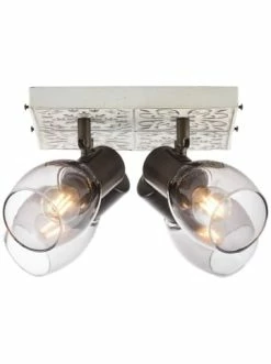 Brandneu 😀 Wandleuchten Brilliant Spotplatte, 4-flammig Tolosa 20x30x30 Cm In Creme/rauchglas Günstig Kaufen ❤️