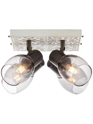 Brandneu 😀 Wandleuchten Brilliant Spotplatte, 4-flammig Tolosa 20x30x30 Cm In Creme/rauchglas Günstig Kaufen ❤️ 1 Brandneu 😀 Wandleuchten Brilliant Spotplatte, 4-flammig Tolosa 20x30x30 Cm In Creme/rauchglas Günstig Kaufen ❤️