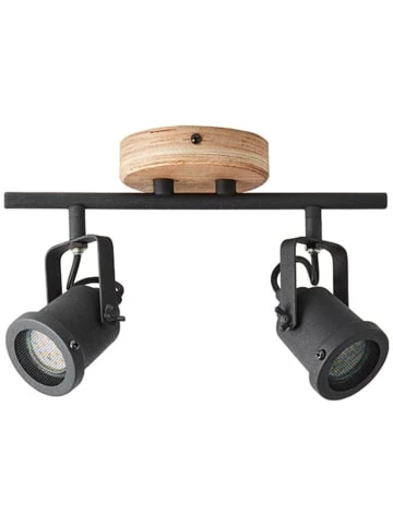 Aktion ⌛ Decken- & Hängeleuchten Brilliant Spotrohr, 2-flammig Inge 17,5x30x12 Cm In Holz Dunkel/schwarz Günstig Kaufen 🤩 2 Aktion ⌛ Decken- & Hängeleuchten Brilliant Spotrohr, 2-flammig Inge 17,5x30x12 Cm In Holz Dunkel/schwarz Günstig Kaufen 🤩 – Bild 2