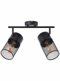 Bester Verkauf ⭐ Decken- & Hängeleuchten Brilliant Spotrohr, 2-flammig Kamolo 28,5x35x10 Cm In Schwarz Matt Günstig Kaufen 💯 -brilliant Verkäufe brilliant spotrohr 2 flammig kamolo 28 5x35x10 cm in schwarz matt 3