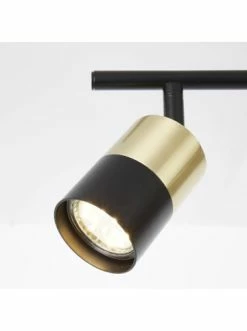 Neu 🧨 Decken- & Hängeleuchten Brilliant Spotrohr, 2-flammig Maribel 16,8x36x18 Cm In Messing Gebürstet/schwarz Günstig Kaufen 😍 -brilliant Verkäufe brilliant spotrohr 2 flammig maribel 16 8x36x18 cm in messing geburstet schwarz 4