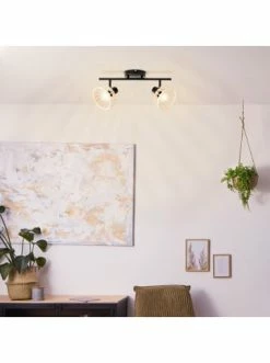 Beste Bewertungen von 👏 Decken- & Hängeleuchten Brilliant Spotrohr, 2-flammig Norah 22x42,5x15 Cm In Schwarz/natur Günstig Kaufen ✔️ -brilliant Verkäufe brilliant spotrohr 2 flammig norah 22x42 5x15 cm in schwarz natur 2