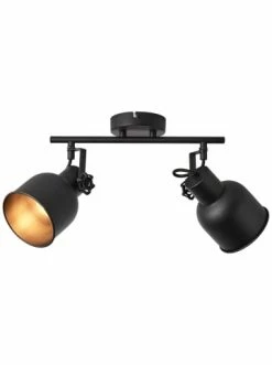 Bester Verkauf 😉 Decken- & Hängeleuchten Brilliant Spotrohr, 2-flammig Rolet 18x35x26 Cm In Sand Schwarz Günstig Kaufen 🔥 -brilliant Verkäufe brilliant spotrohr 2 flammig rolet 18x35x26 cm in sand schwarz 5