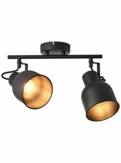 Bester Verkauf 😉 Decken- & Hängeleuchten Brilliant Spotrohr, 2-flammig Rolet 18x35x26 Cm In Sand Schwarz Günstig Kaufen 🔥 -brilliant Verkäufe brilliant spotrohr 2 flammig rolet 18x35x26 cm in sand schwarz 6