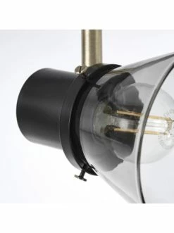 Bester Verkauf ⭐ Decken- & Hängeleuchten Brilliant Spotrohr, 2-flammig Ronald 17,5x37,5x18 Cm In Schwarz/antik Messing/Rauchglas Günstig Kaufen 🌟 -brilliant Verkäufe brilliant spotrohr 2 flammig ronald 17 5x37 5x18 cm in schwarz antik messing rauchglas 4