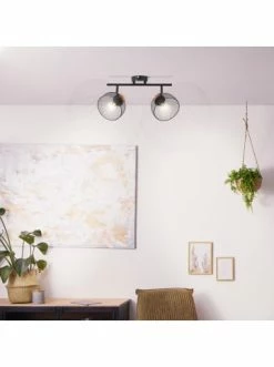 Billig 🔔 Decken- & Hängeleuchten Brilliant Spotrohr, 2-flammig Thuy 20,7x35,5x14 Cm In Schwarz/natur Günstig Kaufen 🔥 -brilliant Verkäufe brilliant spotrohr 2 flammig thuy 20 7x35 5x14 cm in schwarz natur 2