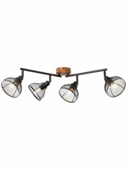 Top 10 💯 Decken- & Hängeleuchten Brilliant Spotrohr, 4-flammig Avia 22x70x12 Cm In Schwarz/holzfarbend Günstig Kaufen 🥰 -brilliant Verkäufe brilliant spotrohr 4 flammig avia 22x70x12 cm in schwarz holzfarbend 4