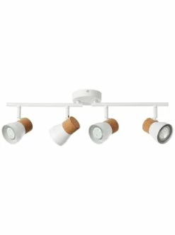 Bester Verkauf 💯 Decken- & Hängeleuchten Brilliant Spotrohr, 4-flammig, Drehbar Moka 16,5x61x10 Cm In Weiß Matt/braun Günstig Kaufen 💯 -brilliant Verkäufe brilliant spotrohr 4 flammig drehbar moka 16 5x61x10 cm in weiss matt braun 1