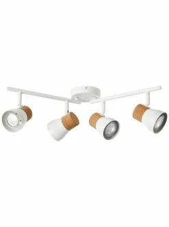 Bester Verkauf 💯 Decken- & Hängeleuchten Brilliant Spotrohr, 4-flammig, Drehbar Moka 16,5x61x10 Cm In Weiß Matt/braun Günstig Kaufen 💯 -brilliant Verkäufe brilliant spotrohr 4 flammig drehbar moka 16 5x61x10 cm in weiss matt braun 3