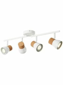 Bester Verkauf 💯 Decken- & Hängeleuchten Brilliant Spotrohr, 4-flammig, Drehbar Moka 16,5x61x10 Cm In Weiß Matt/braun Günstig Kaufen 💯 -brilliant Verkäufe brilliant spotrohr 4 flammig drehbar moka 16 5x61x10 cm in weiss matt braun 4