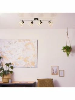 Aktion 🥰 Decken- & Hängeleuchten Brilliant Spotrohr, 4-flammig Norah 22x90,5x15 Cm In Schwarz/natur Günstig Kaufen 🎉 -brilliant Verkäufe brilliant spotrohr 4 flammig norah 22x90 5x15 cm in schwarz natur 1
