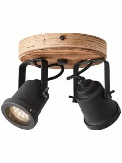 Rabatt 🔥 Decken- & Hängeleuchten Brilliant Spotrondell, 2-flammig Inge 13x21x16 Cm In Holz Dunkel/schwarz Günstig Kaufen ❤️ -brilliant Verkäufe brilliant spotrondell 2 flammig inge 13x21x16 cm in holz dunkel schwarz 4