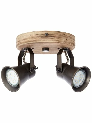 Angebote ✔️ Decken- & Hängeleuchten Brilliant Spotrondell, 2-flammig Seed 13x16x23 Cm In Schwarz Stahl/holz Hell Günstig Kaufen 🔥 2 Angebote ✔️ Decken- & Hängeleuchten Brilliant Spotrondell, 2-flammig Seed 13x16x23 Cm In Schwarz Stahl/holz Hell Günstig Kaufen 🔥 – Bild 2