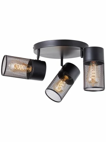 Auslauf 👏 Decken- & Hängeleuchten Brilliant Spotrondell, 3-flammig Kamolo ⌀ 30,5 Cm In Schwarz Matt Günstig Kaufen 🎉 6 Auslauf 👏 Decken- & Hängeleuchten Brilliant Spotrondell, 3-flammig Kamolo ⌀ 30,5 Cm In Schwarz Matt Günstig Kaufen 🎉 – Bild 6