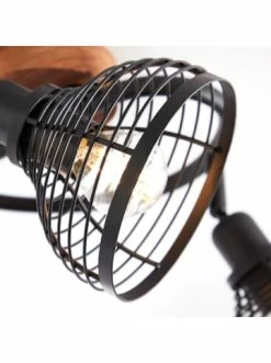 Blitzangebot 🤩 Decken- & Hängeleuchten Brilliant Spotspirale, 3-flammig Avia ⌀ 50 Cm In Schwarz/holzfarbend Günstig Kaufen 🎉 -brilliant Verkäufe brilliant spotspirale 3 flammig avia 50 cm in schwarz holzfarbend 2