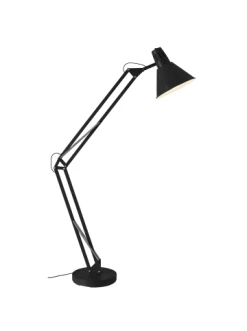 Billig ✨ Stehleuchten Brilliant Standleuchte, 1-flammig Winston ⌀ 32 Cm In Schwarz Günstig Kaufen 😀