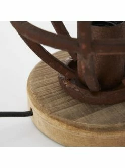 Bestpreis 🧨 Tischleuchten Brilliant Tischleuchte 18cm Matrix Wood ⌀ 18 Cm In Rostfarbend Günstig Kaufen 🎉 -brilliant Verkäufe brilliant tischleuchte 18cm matrix wood 18 cm in rostfarbend 5