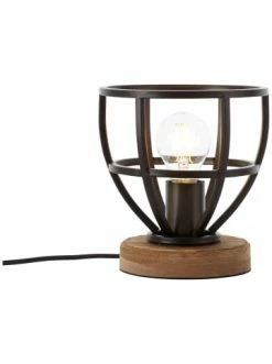 Angebote ✨ Tischleuchten Brilliant Tischleuchte 18cm Matrix Wood ⌀ 18 Cm In Schwarz Antik Günstig Kaufen 🛒 -brilliant Verkäufe brilliant tischleuchte 18cm matrix wood 18 cm in schwarz antik 3