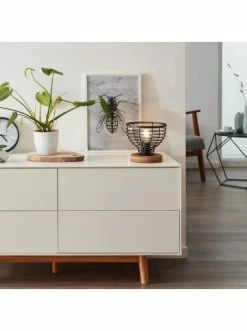 Neu 🧨 Tischleuchten Brilliant Tischleuchte 20cm Avia ⌀ 20 Cm In Schwarz/holz Günstig Kaufen ✨ -brilliant Verkäufe brilliant tischleuchte 20cm avia 20 cm in schwarz holz 2