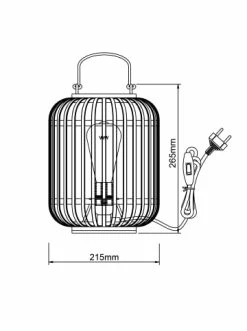 Coupon ❤️ Tischleuchten Brilliant Tischleuchte 27cm Woodrow ⌀ 21,5 Cm In Holz Dunkel/schwarz Günstig Kaufen ⌛ -brilliant Verkäufe brilliant tischleuchte 27cm woodrow 21 5 cm in holz dunkel schwarz 8