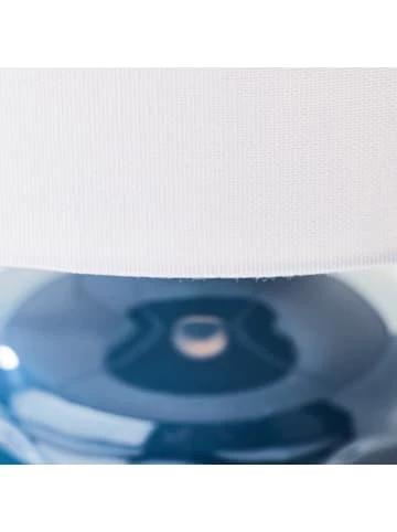 Bester Verkauf 🔥 Tischleuchten Brilliant Tischleuchte 42cm Ilysa ⌀ 25 Cm In Blau/weiß Günstig Kaufen 🧨 5 Bester Verkauf 🔥 Tischleuchten Brilliant Tischleuchte 42cm Ilysa ⌀ 25 Cm In Blau/weiß Günstig Kaufen 🧨 – Bild 5