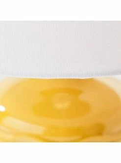 Billig ❤️ Tischleuchten Brilliant Tischleuchte 42cm Ilysa ⌀ 25 Cm In Weiß/gelb Günstig Kaufen 🌟 -brilliant Verkäufe brilliant tischleuchte 42cm ilysa 25 cm in weiss gelb 4