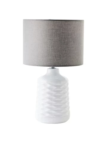 Schlussverkauf 😀 Tischleuchten Brilliant Tischleuchte 42cm Ilysa ⌀ 25 Cm In Weiß/grau Günstig Kaufen 🧨 2 Schlussverkauf 😀 Tischleuchten Brilliant Tischleuchte 42cm Ilysa ⌀ 25 Cm In Weiß/grau Günstig Kaufen 🧨 – Bild 2