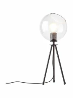 Beste Bewertungen von ⌛ Tischleuchten Brilliant Tischleuchte Afton ⌀ 20 Cm In Schwarz/transparent Günstig Kaufen ✔️