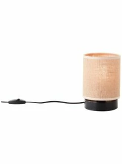 Auslauf ❤️ Tischleuchten Brilliant Tischleuchte Aniela ⌀ 13 Cm In Schwarz/natur Günstig Kaufen 😀 -brilliant Verkäufe brilliant tischleuchte aniela 13 cm in schwarz natur 2