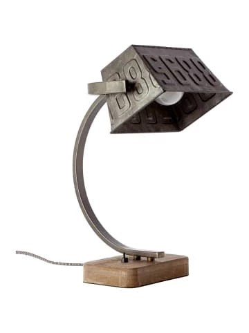 Blitzangebot 💯 Tischleuchten Brilliant Tischleuchte Drake 38x25x24 Cm In Schwarz Stahl/braun Günstig Kaufen 😀 3 Blitzangebot 💯 Tischleuchten Brilliant Tischleuchte Drake 38x25x24 Cm In Schwarz Stahl/braun Günstig Kaufen 😀 – Bild 3