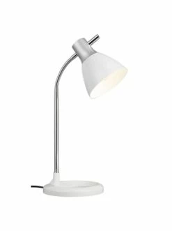 Am billigsten 🎉 Tischleuchten Brilliant Tischleuchte Jan ⌀ 19 Cm In Silber/weiß Günstig Kaufen 😀