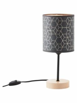 Bestes Angebot 🛒 Tischleuchten Brilliant Tischleuchte Klein Galance ⌀ 13 Cm In Holz Hell/schwarz Günstig Kaufen ❤️ -brilliant Verkäufe brilliant tischleuchte klein galance 13 cm in holz hell schwarz 2