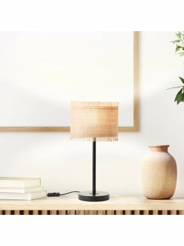 Billig 🔥 Tischleuchten Brilliant Tischleuchte Raffy ⌀ 22 Cm In Natur/schwarz Günstig Kaufen 😉 2 Billig 🔥 Tischleuchten Brilliant Tischleuchte Raffy ⌀ 22 Cm In Natur/schwarz Günstig Kaufen 😉 – Bild 2