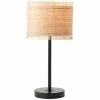 Billig 🔥 Tischleuchten Brilliant Tischleuchte Raffy ⌀ 22 Cm In Natur/schwarz Günstig Kaufen 😉