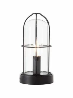 Brandneu 🎉 Tischleuchten Brilliant Tischleuchte Storm ⌀ 12,5 Cm In Schwarz Günstig Kaufen 👏
